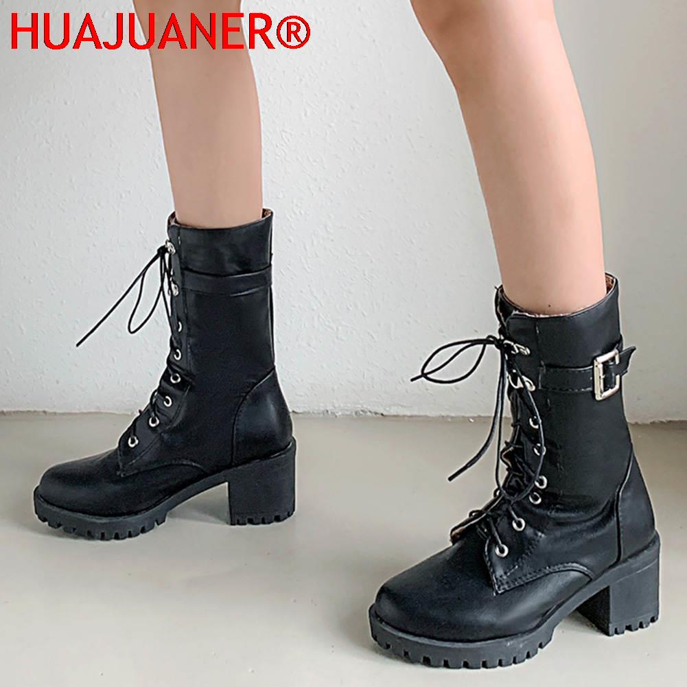 HUAJUANER 2026 Big Size 45 Aut - огляд і ціна Women'S Fashion Riding Boots