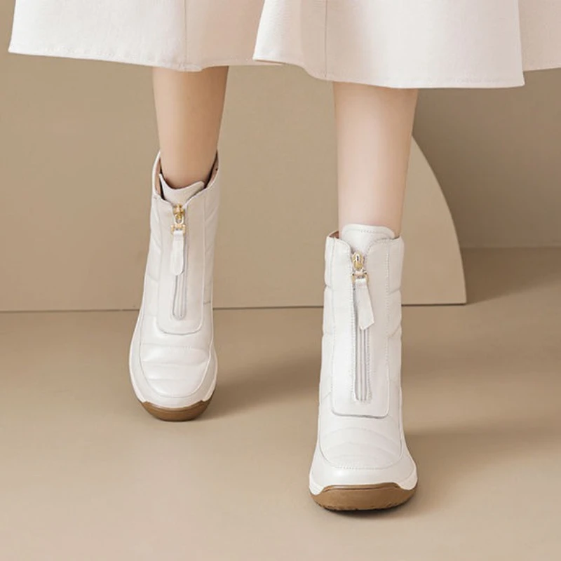Booties Round Toe Waterproof W - огляд і ціна Sale Fashion Women