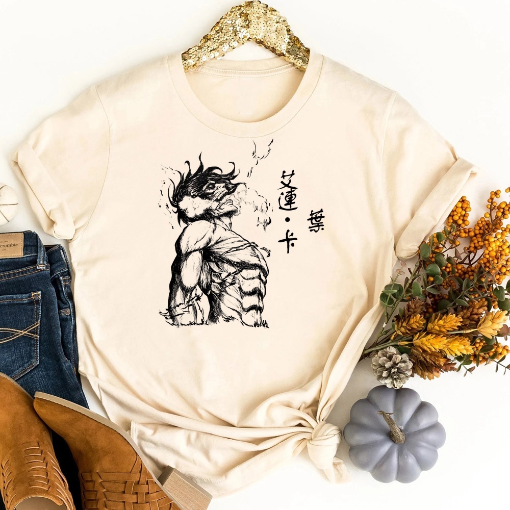 Attack on Titan t-shirt shoujo - огляд і ціна Women'S Fashion In The 80S