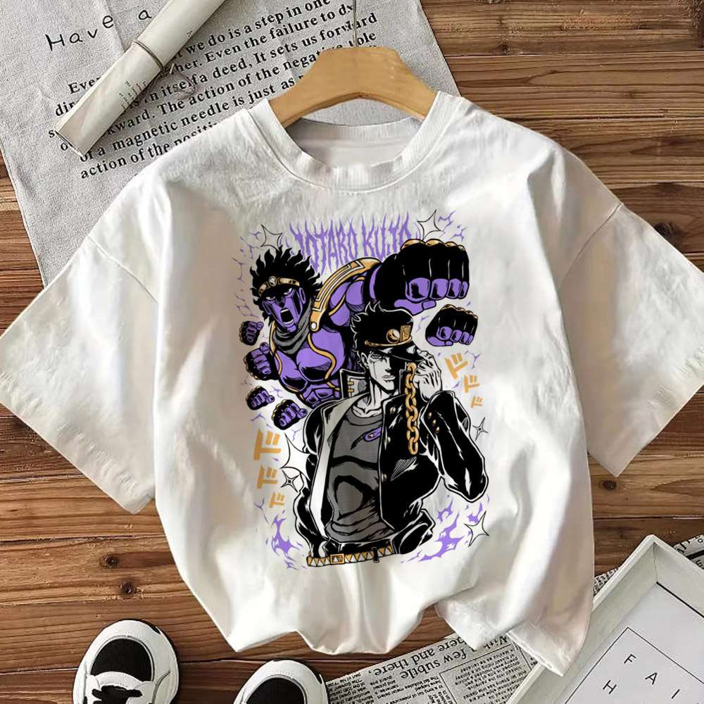 Jojo’s Bizarre Adventure top t - огляд і ціна Women'S Fashion In The 80S