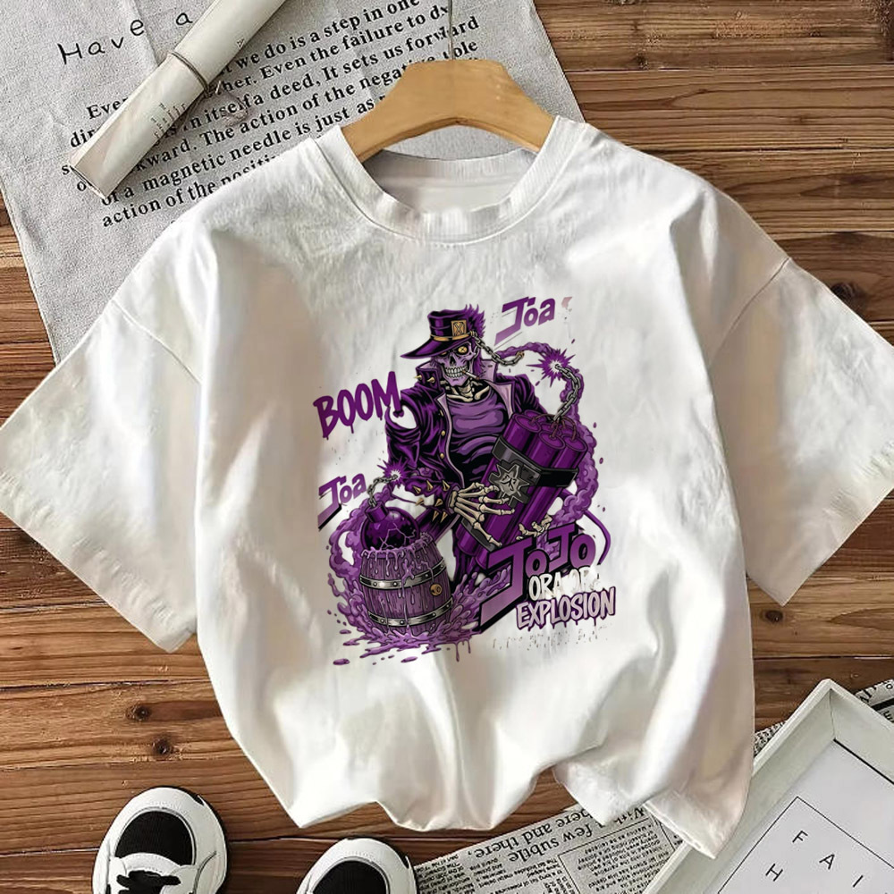 Jojo’s Bizarre Adventure top t - огляд і ціна Women'S Fashion In The 80S