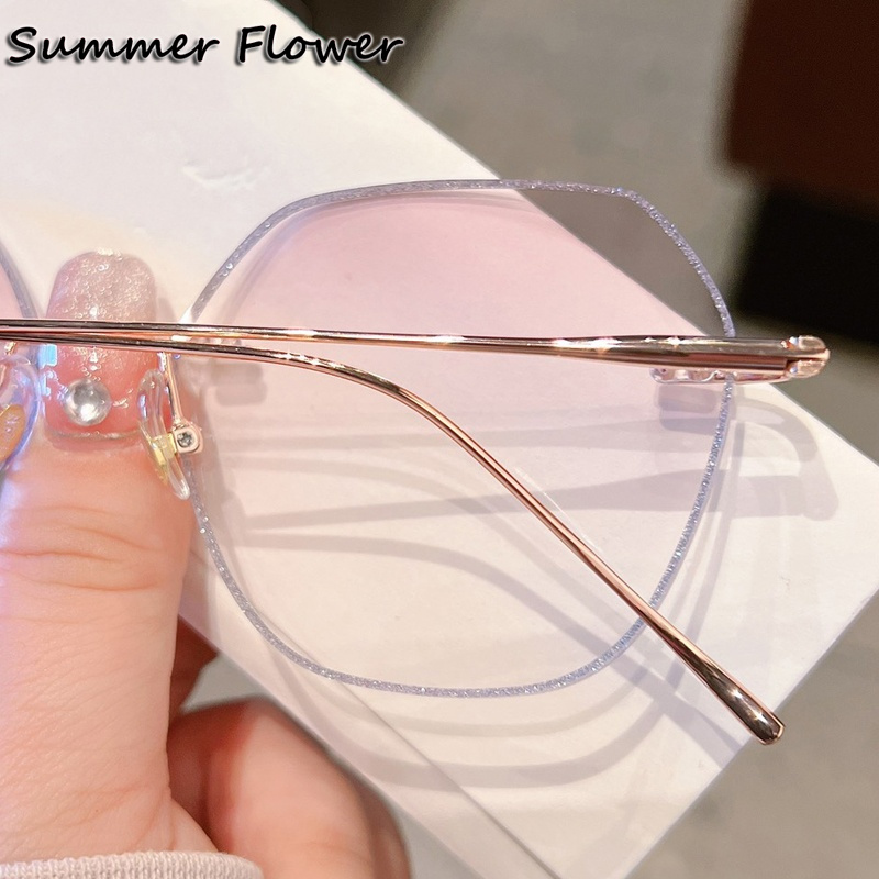 Women Rimless Eyeglass Titaniu - огляд і ціна Women'S Fashion Glasses With Clear Lenses