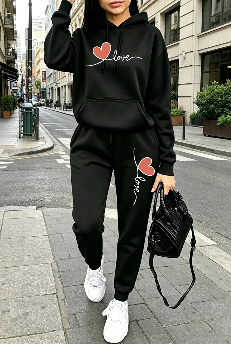 Womens Tracksuit Print Casual  - огляд і ціна Women'S Fashion Sweatshirts