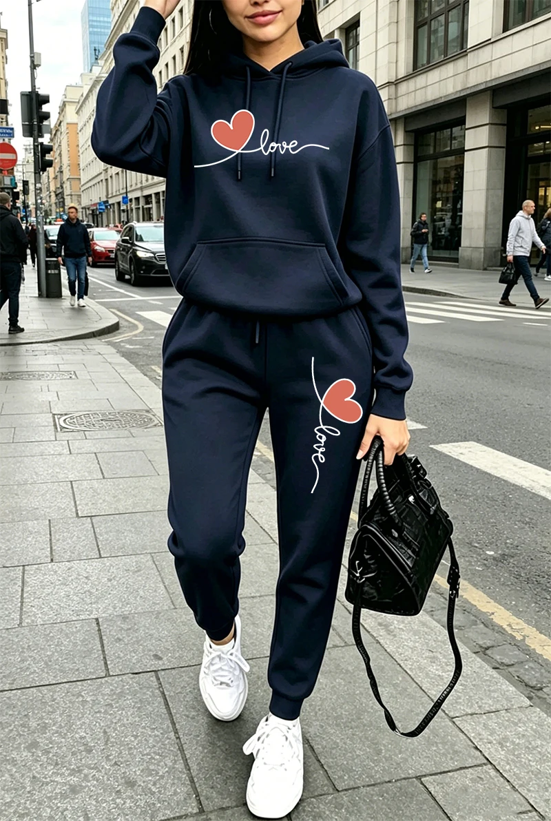 Womens Tracksuit Print Casual  - огляд і ціна Women'S Fashion Sweatshirts