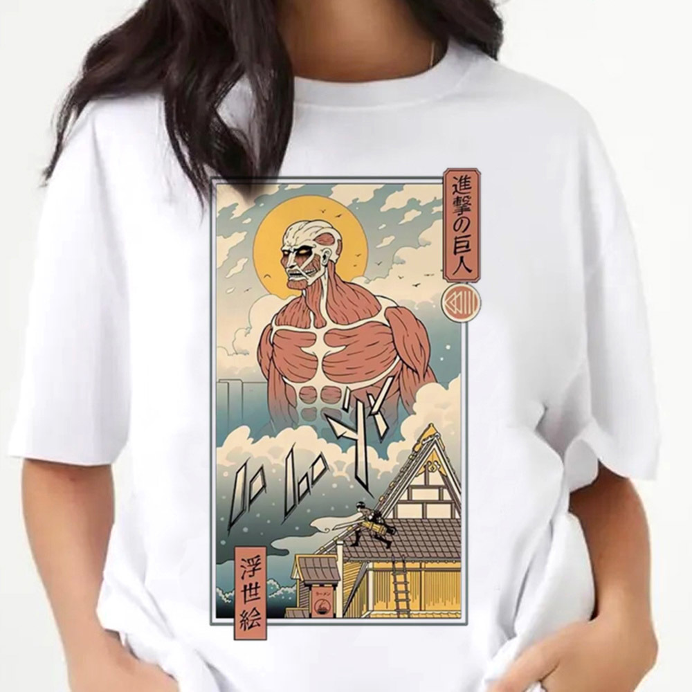 Attack on Titan shirt femme an - огляд і ціна Women'S Fashion In The 80S