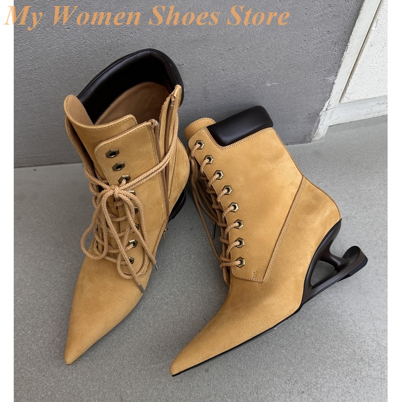 Pointy Toe Strange Style Heel  - огляд і ціна Sale Fashion Women
